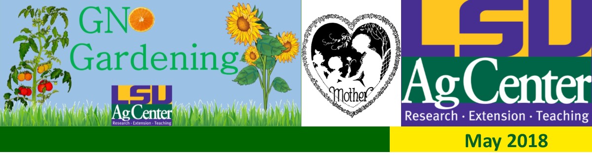 GNO Gardening Newsletter May 2018